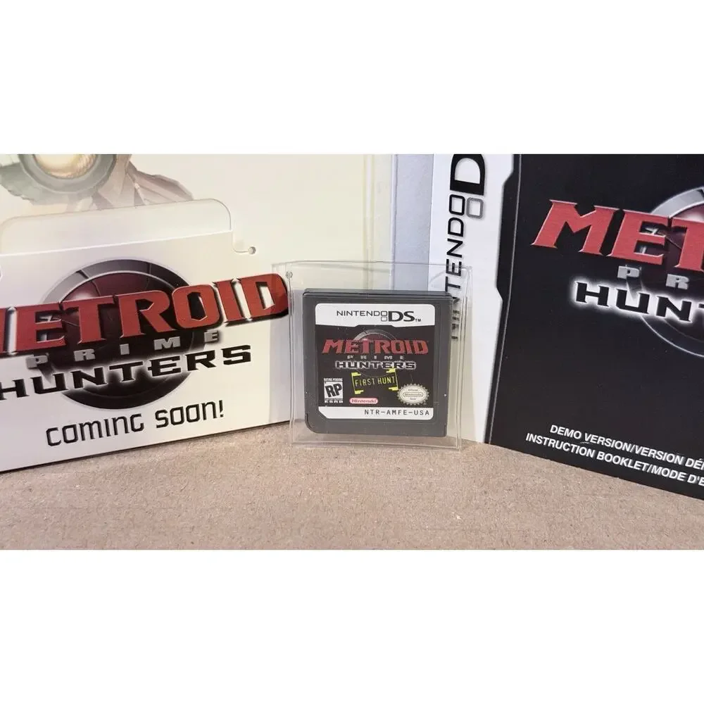 Metroid Prime: Hunters - First Hunt -- Demo Edition (Nintendo DS, 2004)